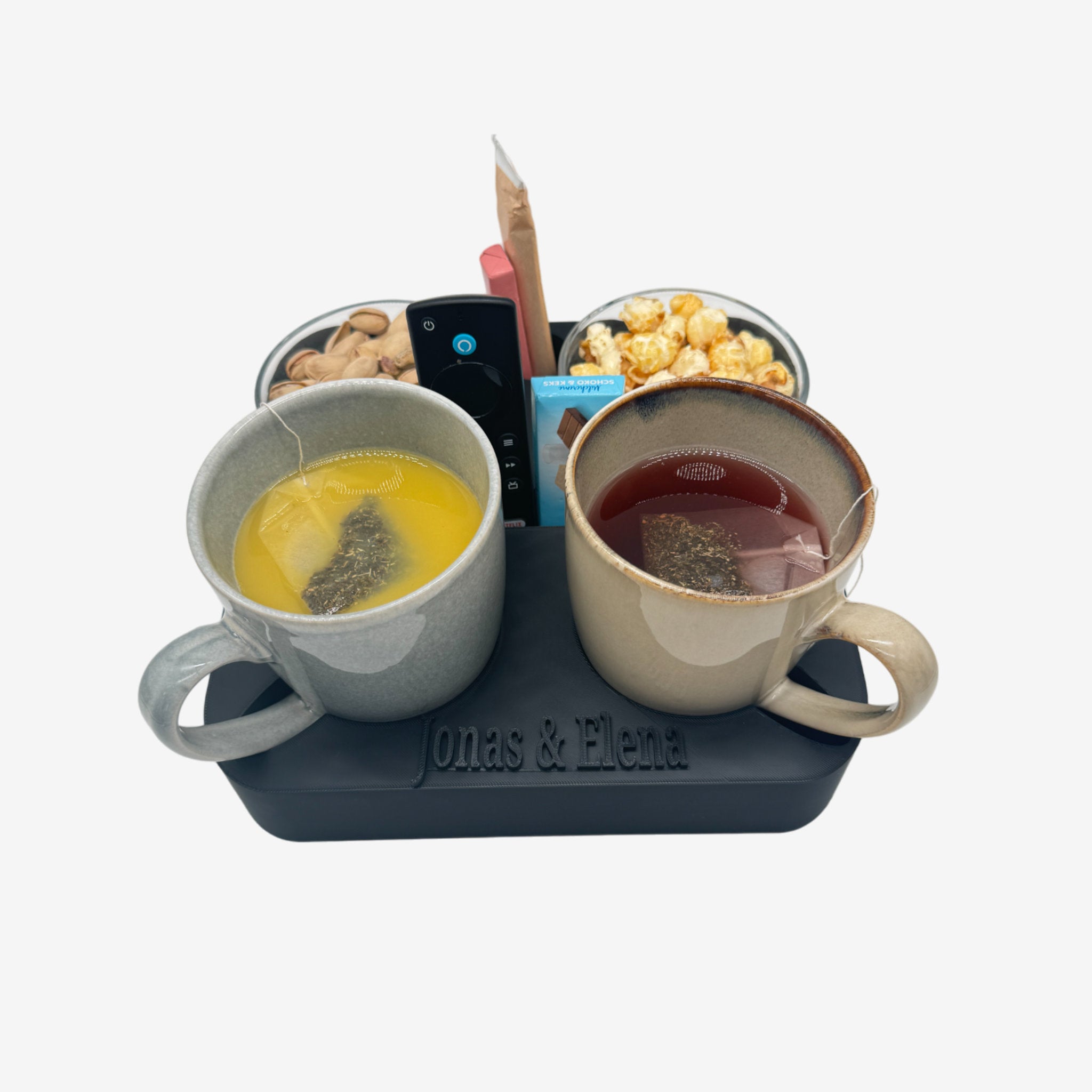 Couchbuddy für Tassen inkl. 2 Glasschalen