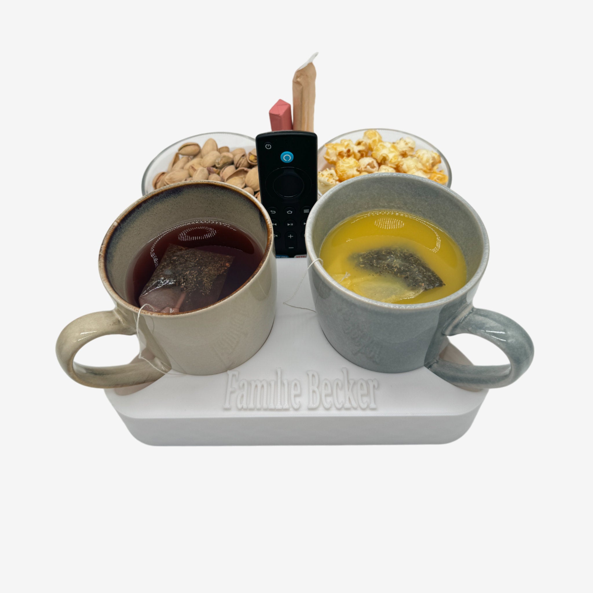 Couchbuddy für Tassen inkl. 2 Glasschalen