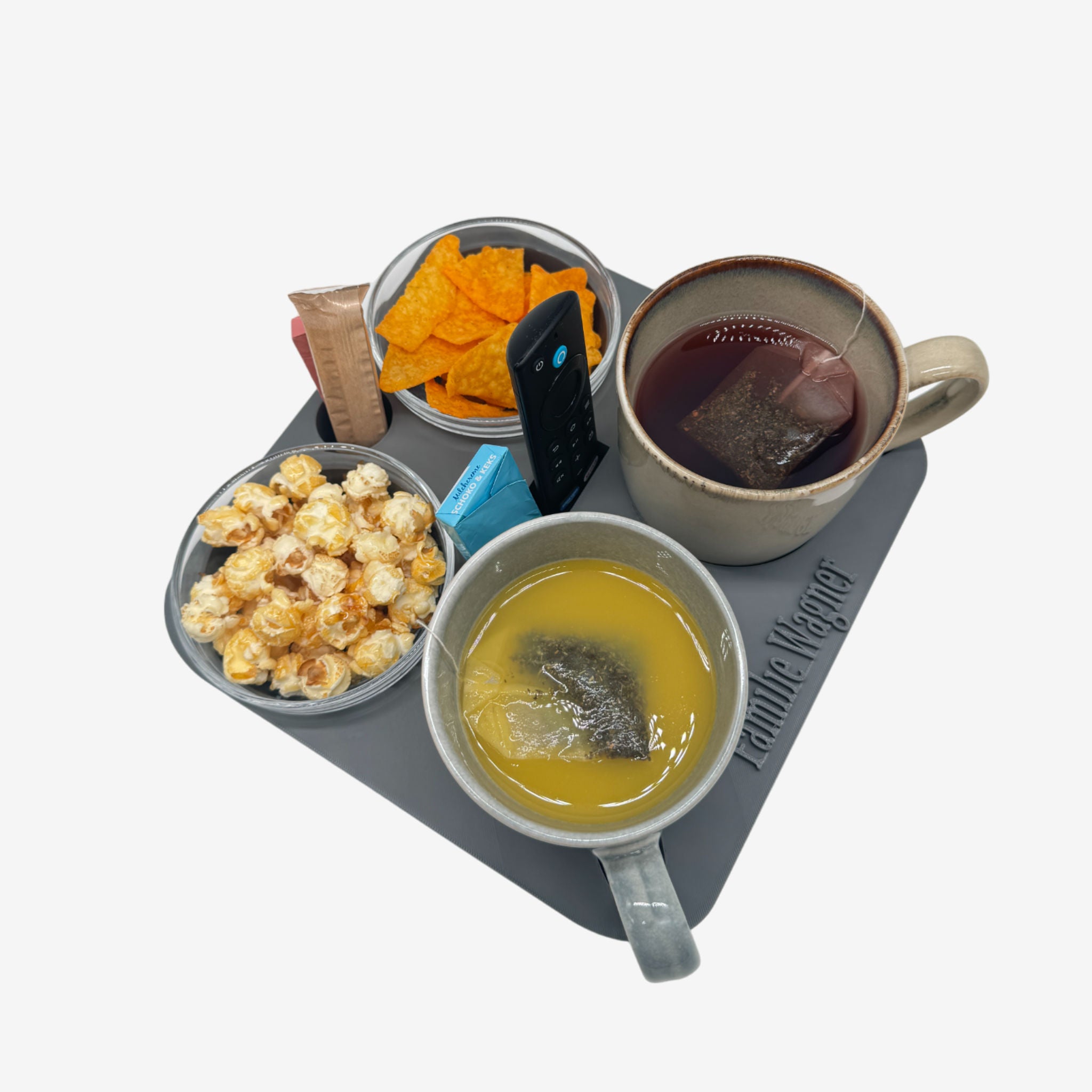 Couchbuddy für Tassen inkl. 2 Glasschalen