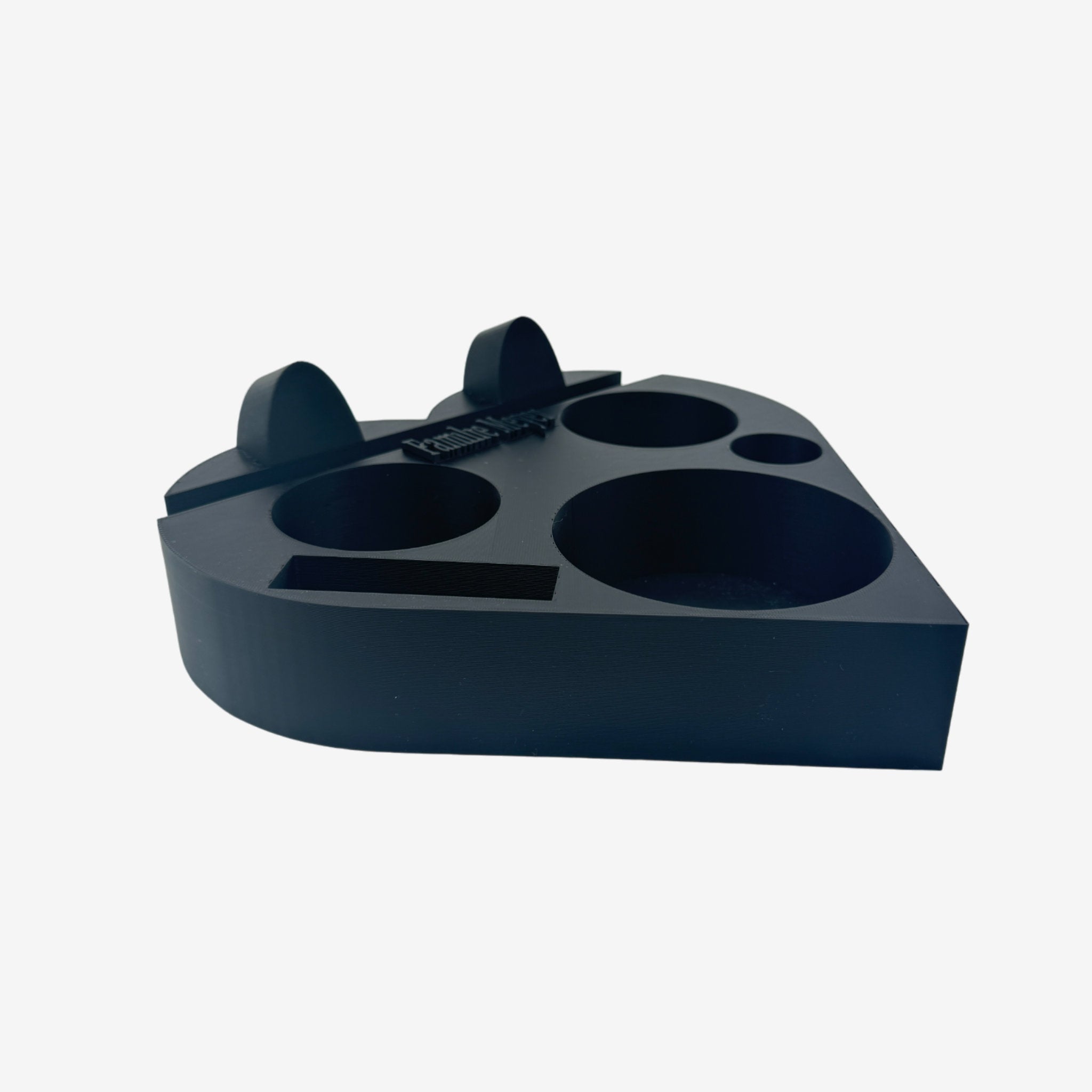 Couchbuddy Herzform mit Tablethalter und 2 Glasschalen