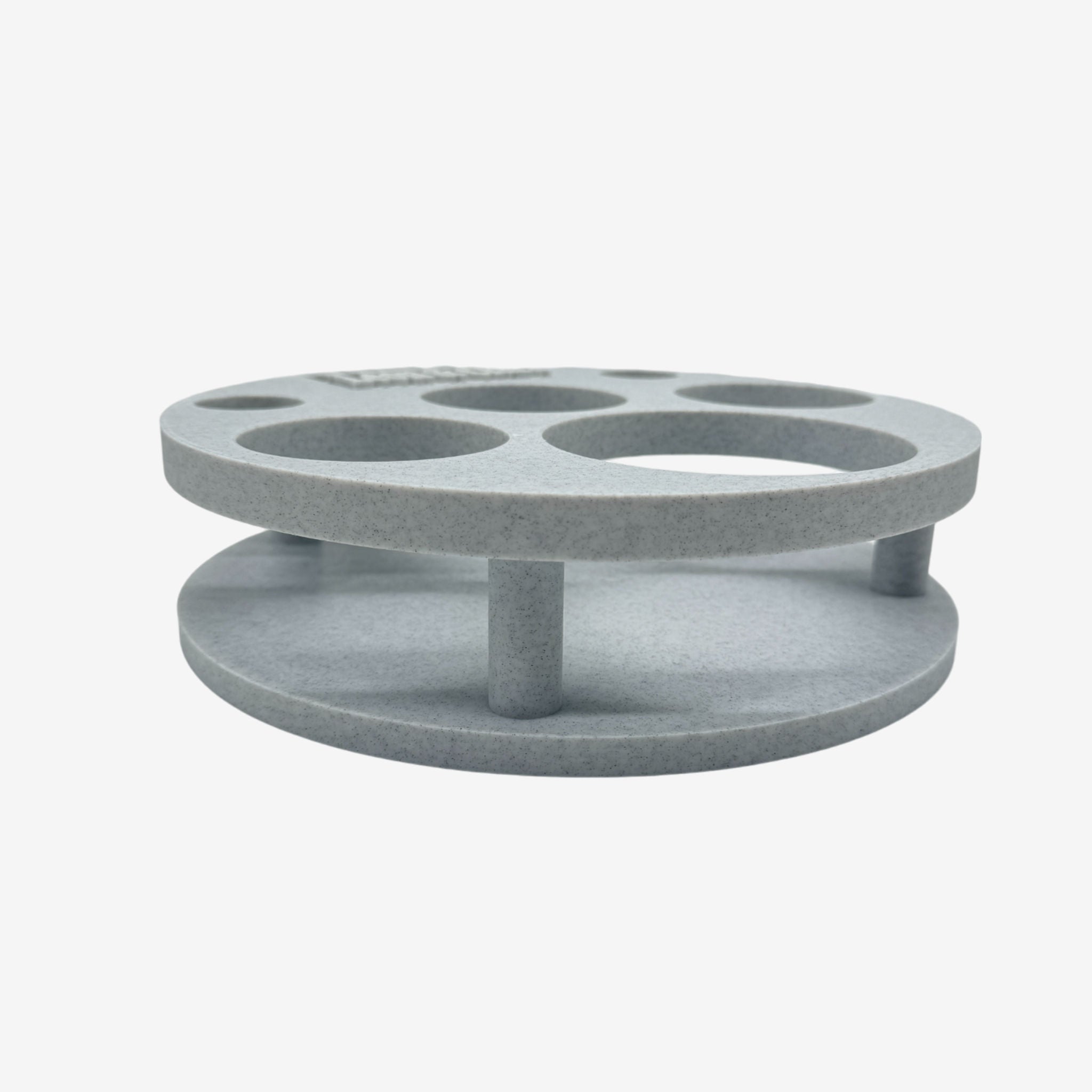 Couchbuddy Rund inkl. 2 Glasschalen - Marmor-Optik