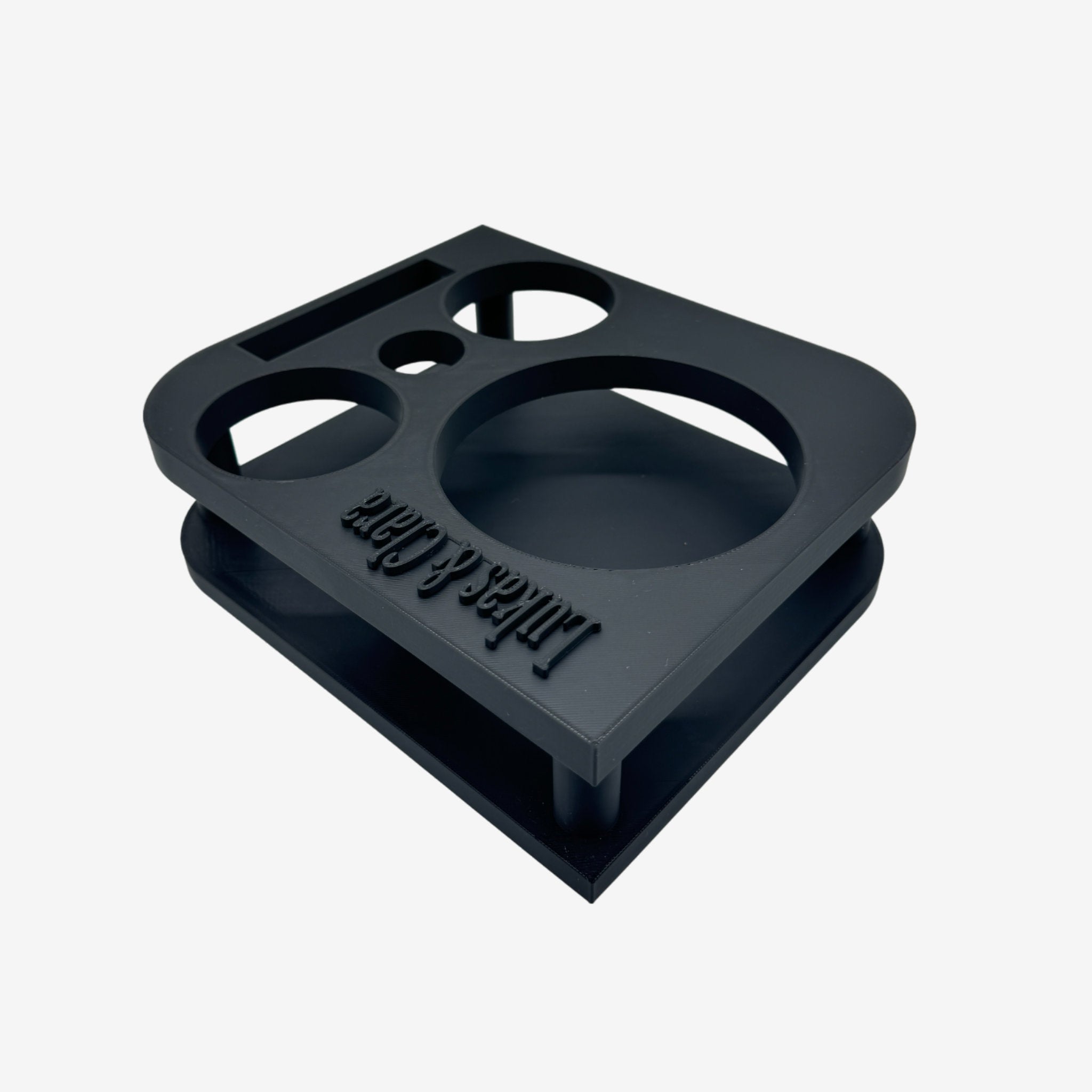 Couchbuddy Eckig inkl. 2 Glasschalen - Freie Form